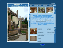 Tablet Screenshot of hadfieldconstruction.com